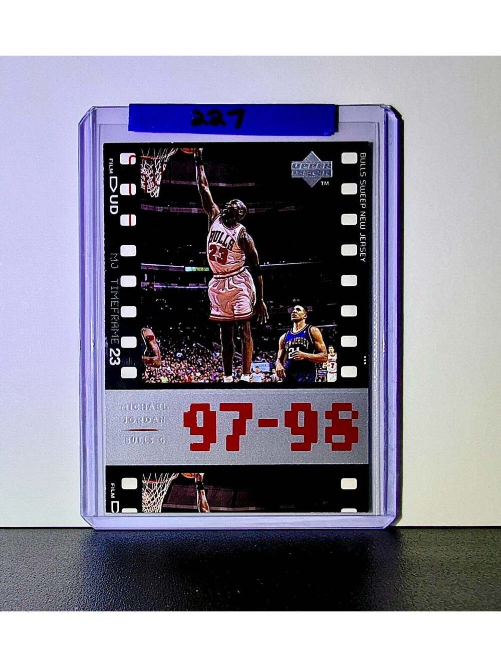 Michael Jordan 1998-99 Upper Deck MJ Timeframe #117 Basketball Card Bulls